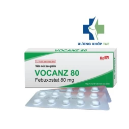 Vocanz 80 - Thuốc điều trị sự tăng acid uric máu ở bệnh gout